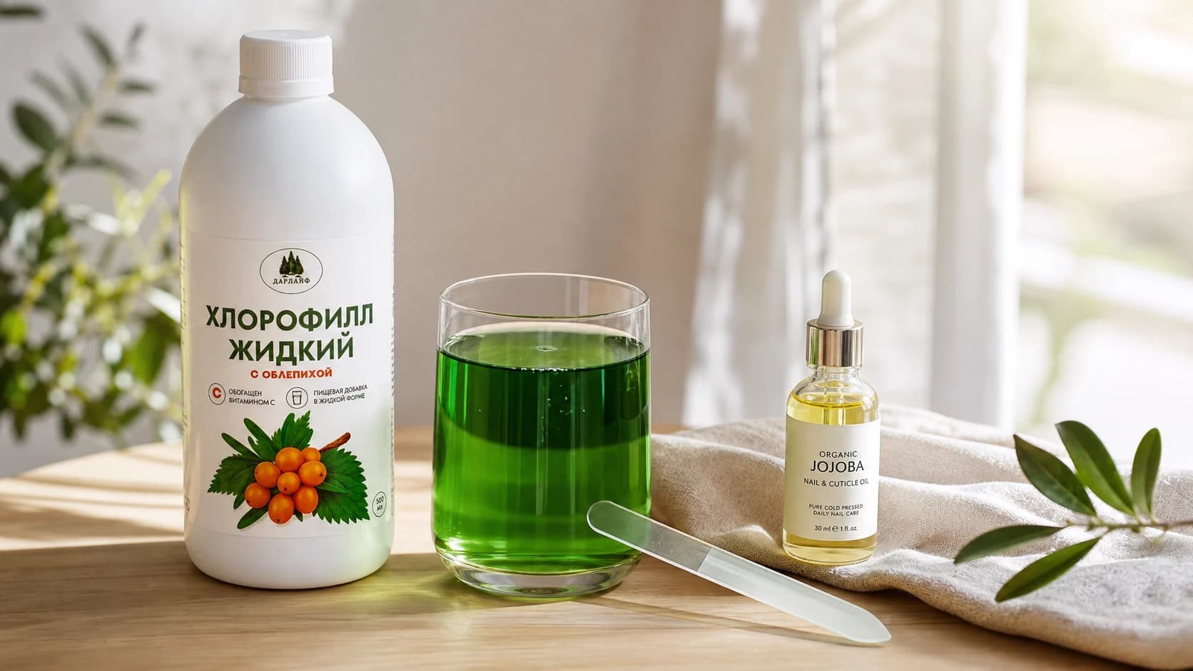 Хлорофилл и здоровье ногтей: предотвращение расслоения, ониходистрофии и грибковых микропоражений