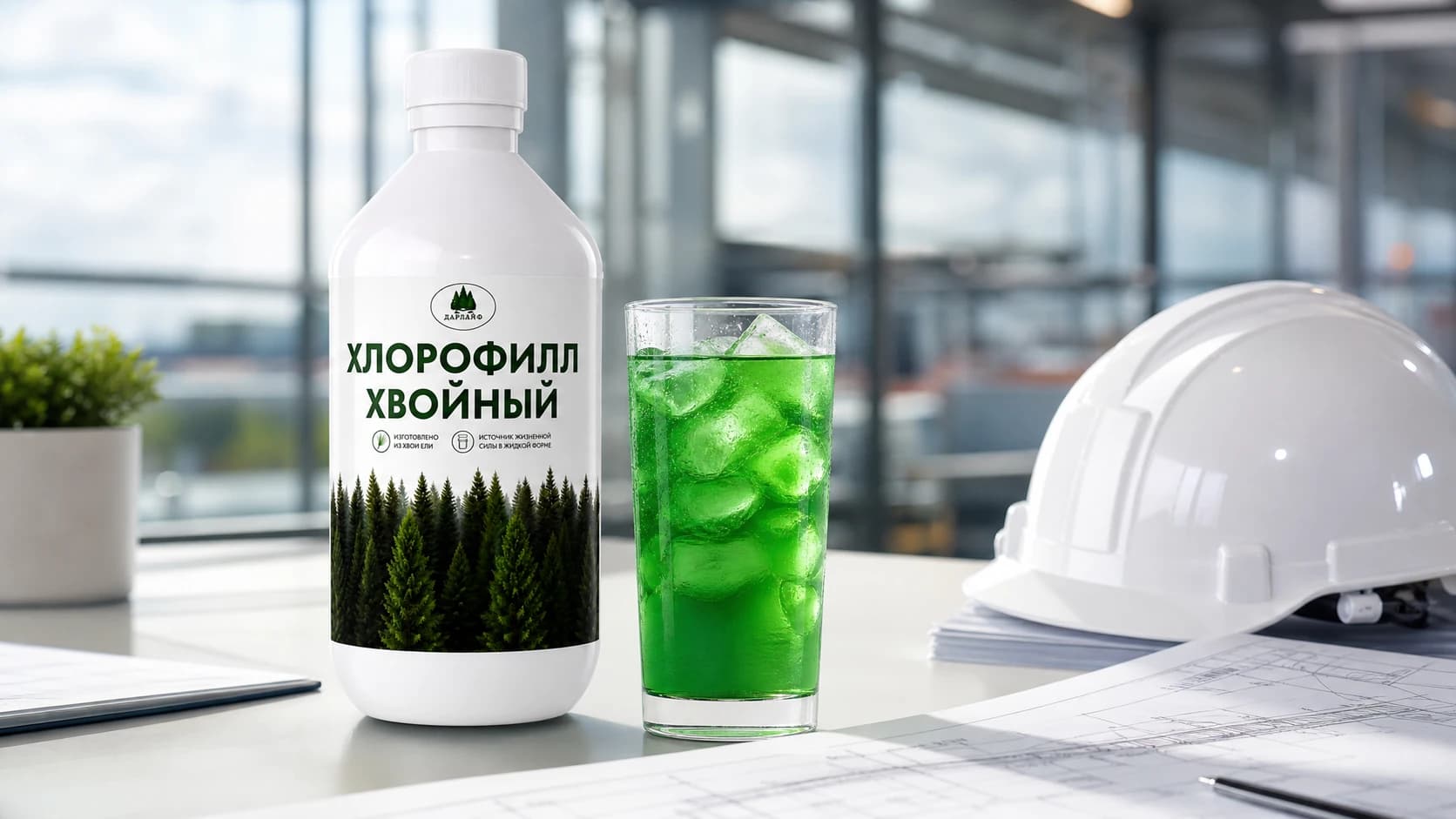 Хлорофилл при работе на вредных производствах: профессиональная детоксикация и защита от тяжелых металлов